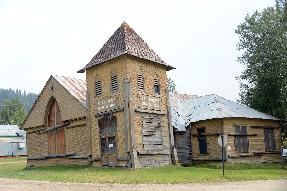 14 St Andrews Presbyterian Church Was Built In 1901 In Dawson City Yukon